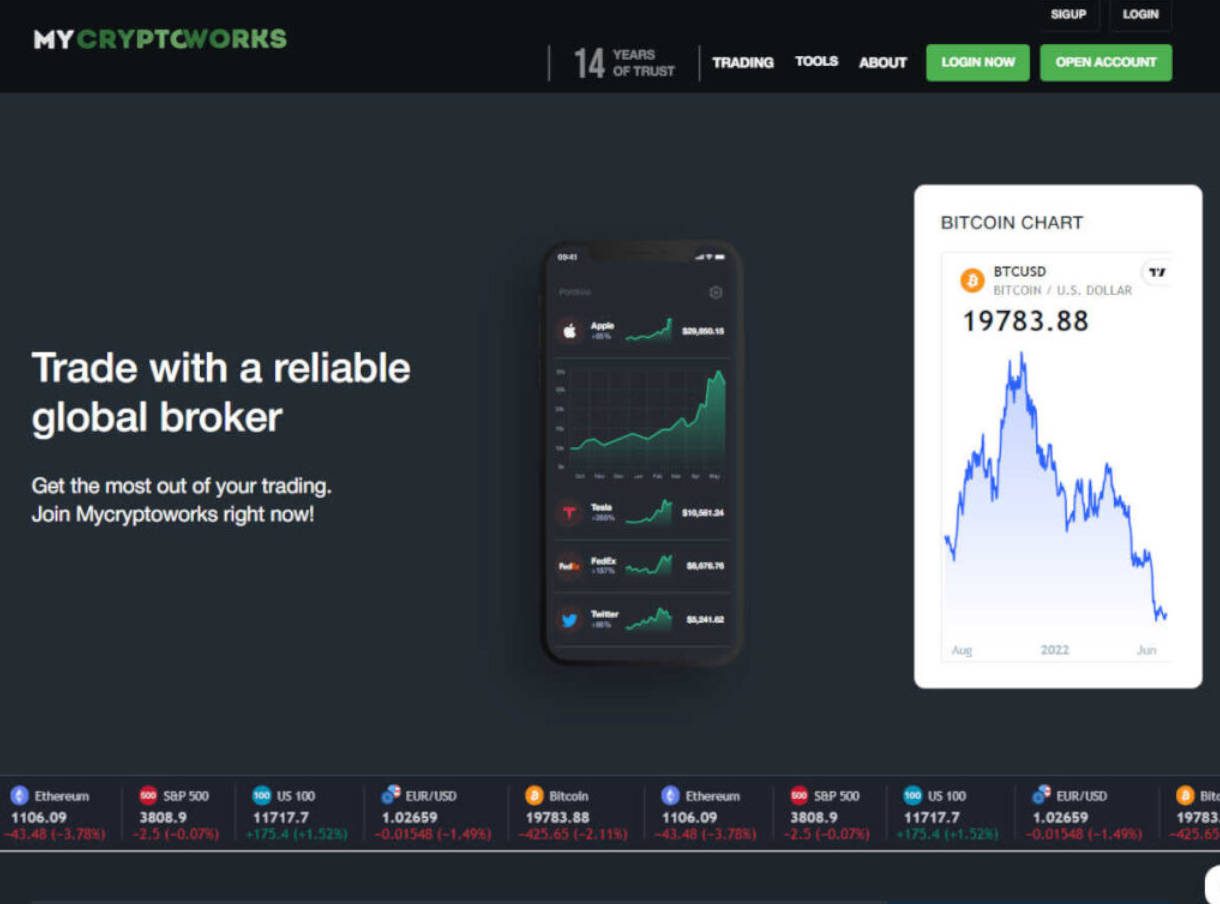 Mycryptoworks: opiniones y reseña 2022. ¿Es fiable? - ReviForex