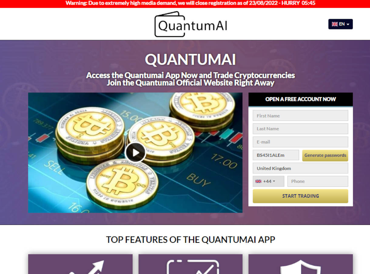 Quantumai: opiniones y reseña 2022. ¿Es fiable? - ReviForex